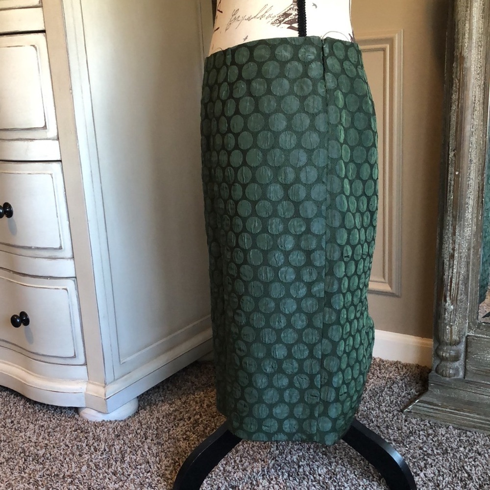 Anthropologie Maeve Doban Polka Dot Skirt Sz 4 - Picture 6 of 10